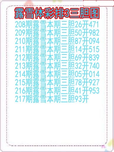 露雪三胆图