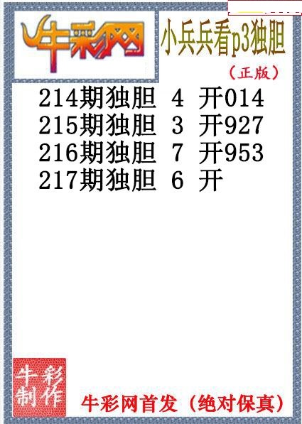 小兵兵独胆