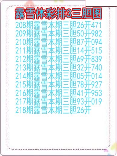 露雪三胆图