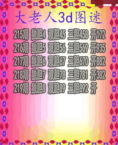大老人三胆
