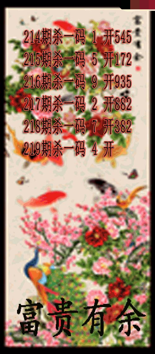 富贵有余杀码