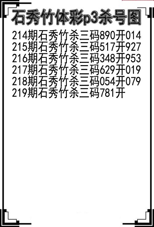 石秀竹杀号图