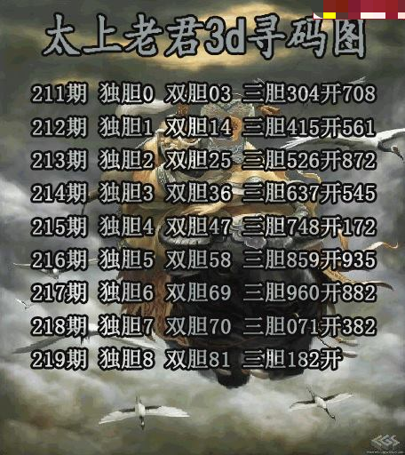 太上老君寻码图