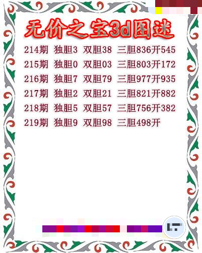 无价之宝送胆
