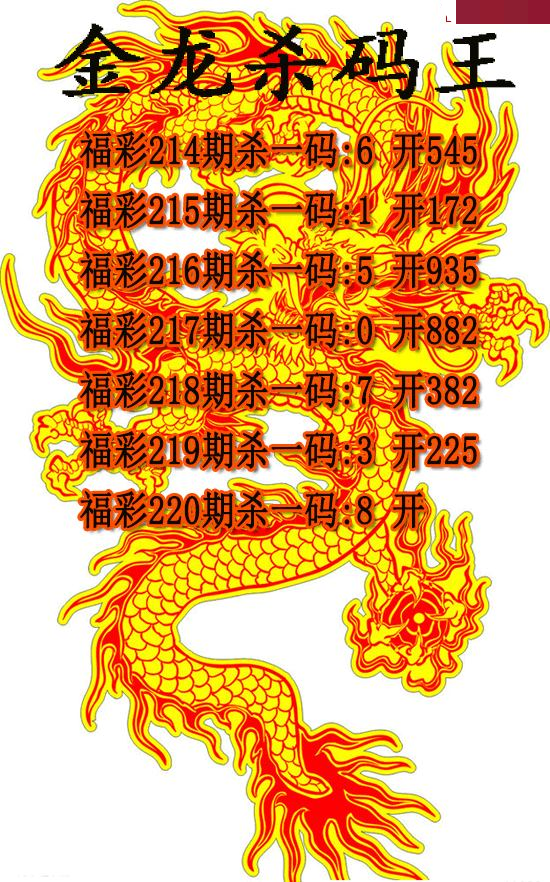 金龙杀码王