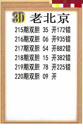 老北京