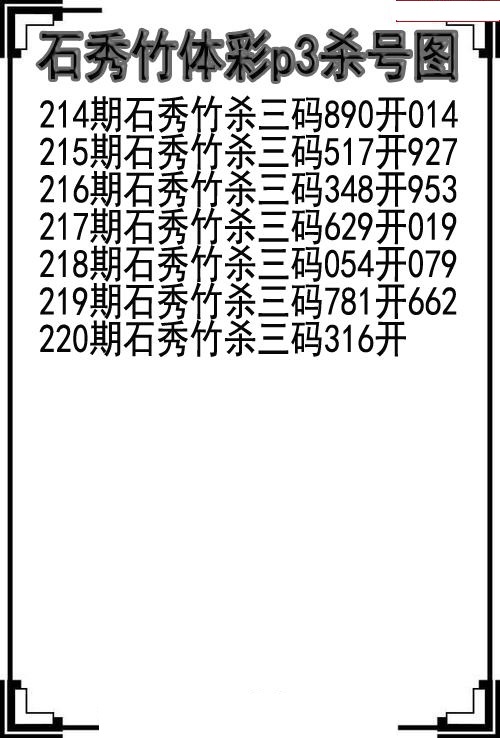 石秀竹杀号图