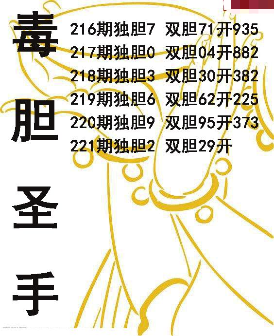毒胆圣手