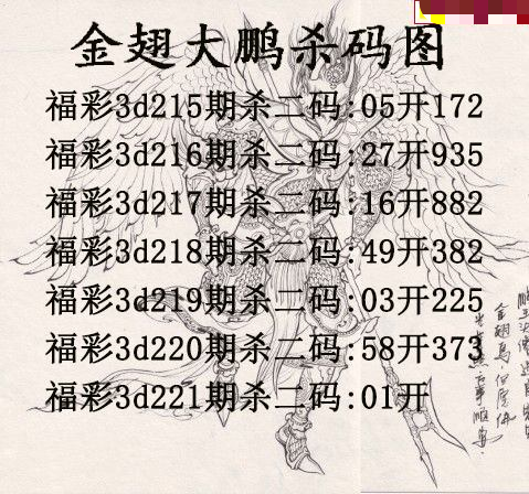 金翅大鹏杀码