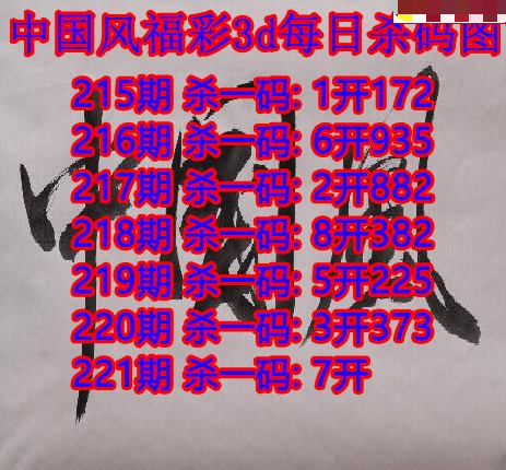 中国风杀码