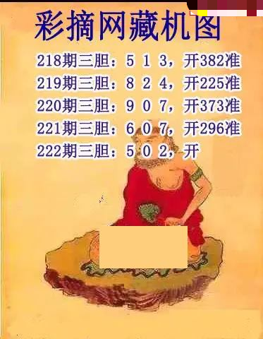 彩摘藏机图
