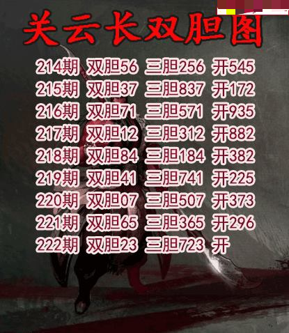 关云长双胆