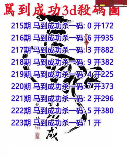 马到成功杀码