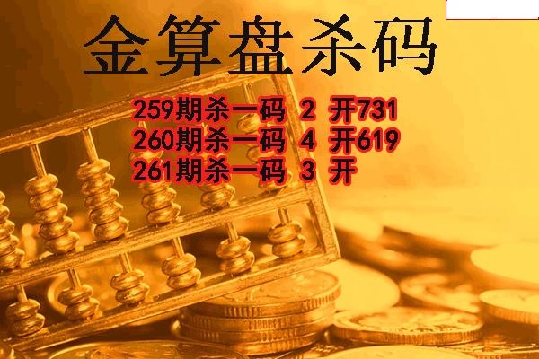 金算盘杀码