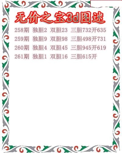 无价之宝送胆