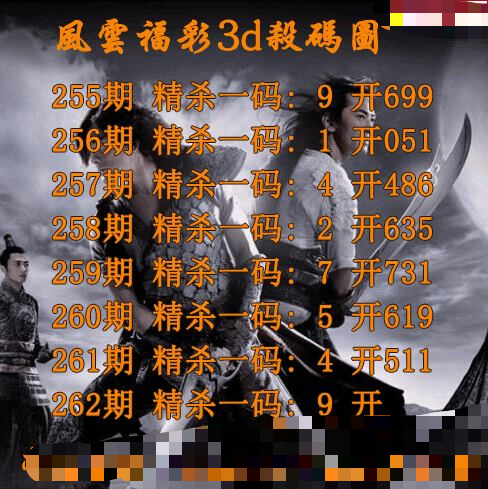 风云杀一码