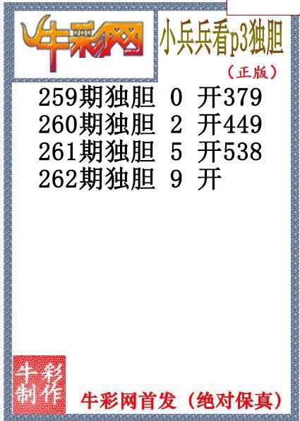 小兵兵独胆
