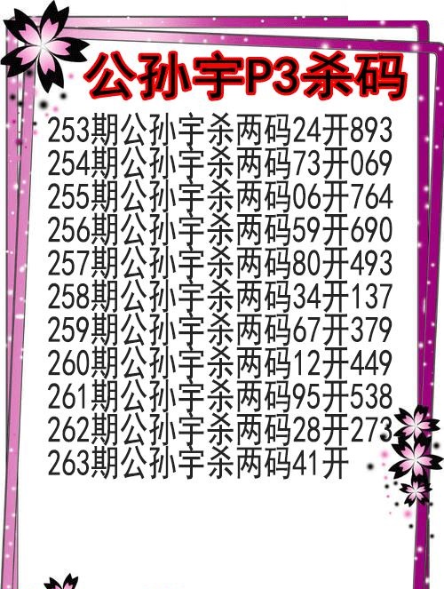 公孙宇杀码图