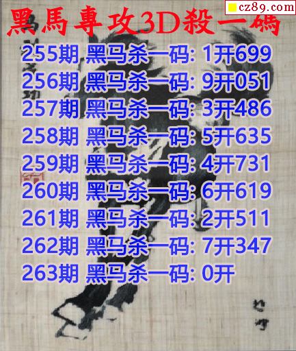 黑马杀码
