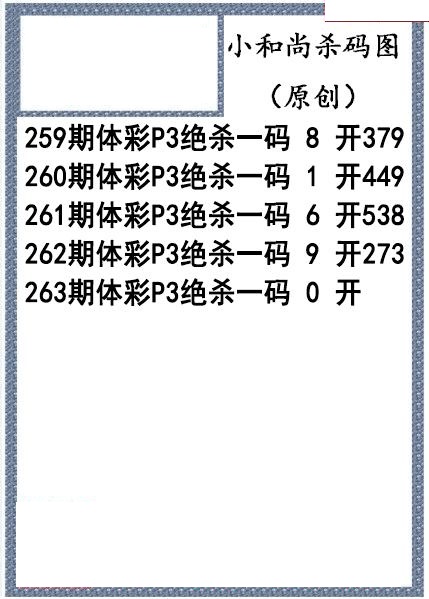 小和尚杀码
