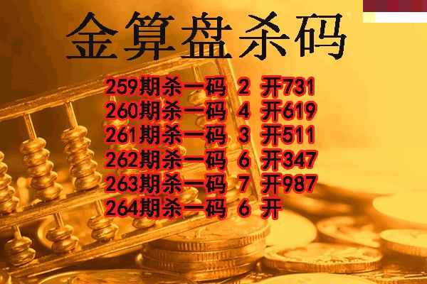 金算盘杀码