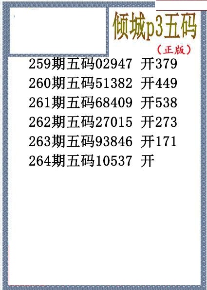 倾城胆码