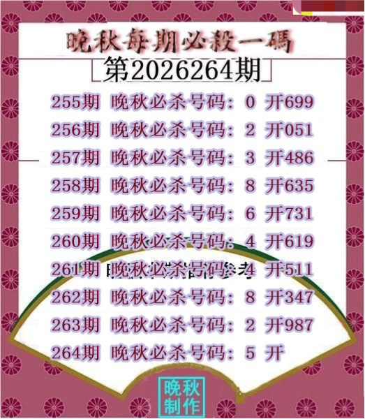 晚秋杀码图