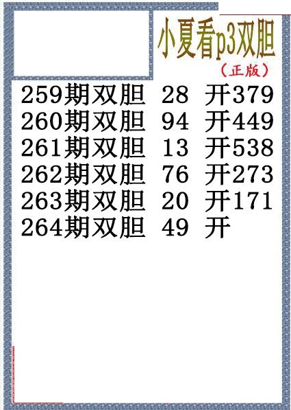 小夏双胆