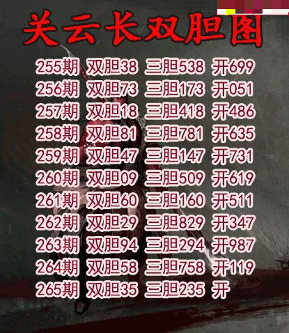 关云长双胆