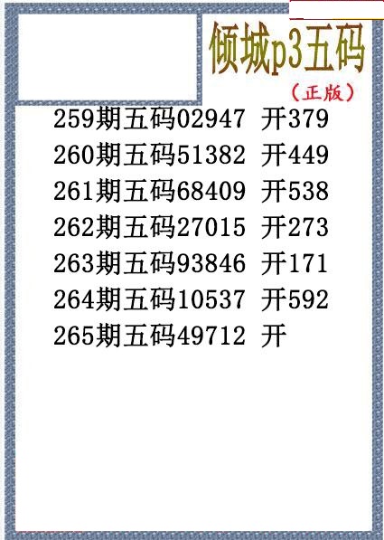 倾城胆码
