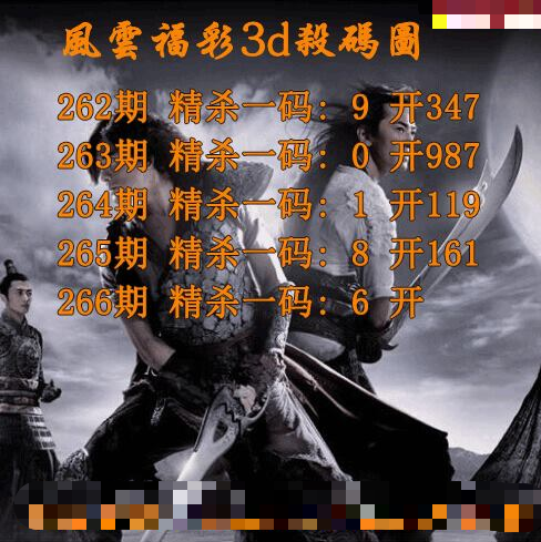 风云杀一码