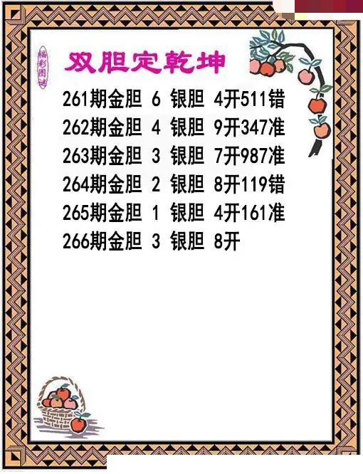 双胆神算