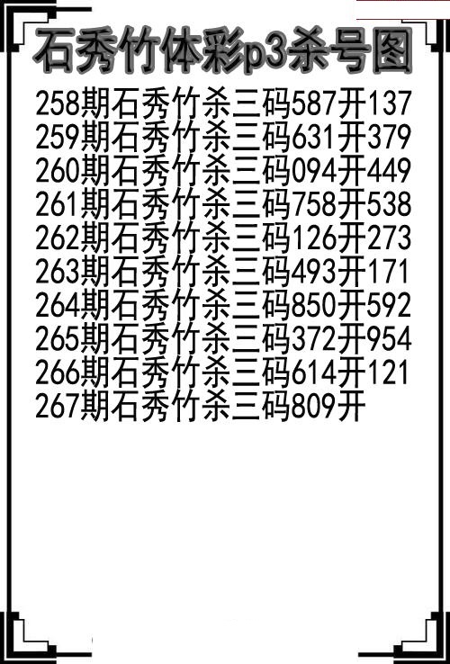 石秀竹杀号图