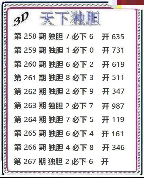天下独胆