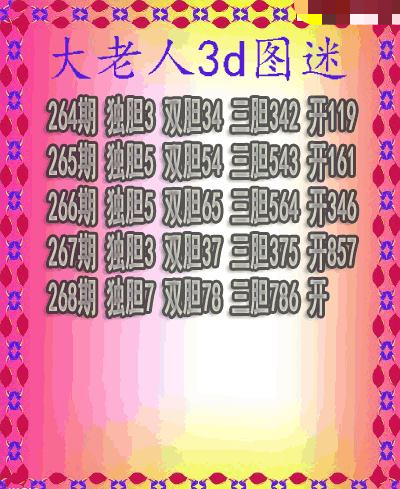 大老人三胆