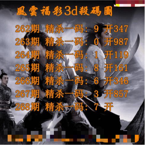 风云杀一码