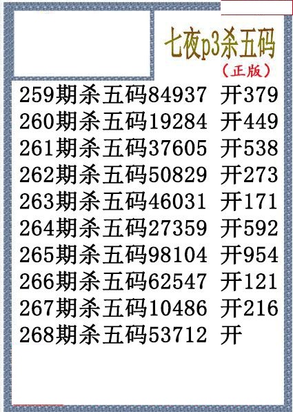 七夜杀码