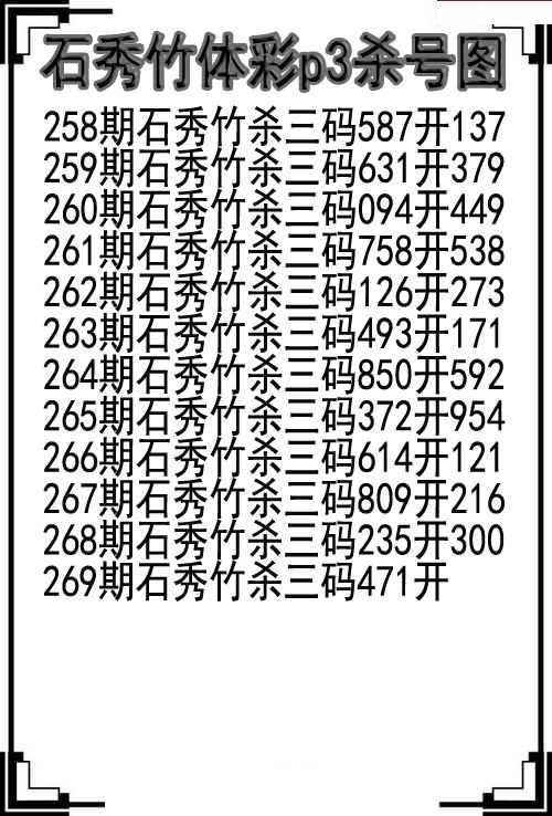 石秀竹杀号图