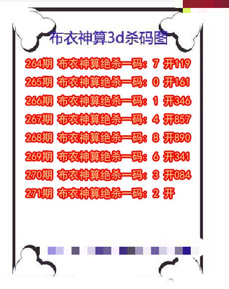 布衣神算杀码