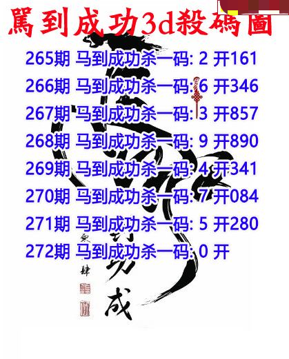 马到成功杀码