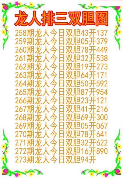 龙人双胆图