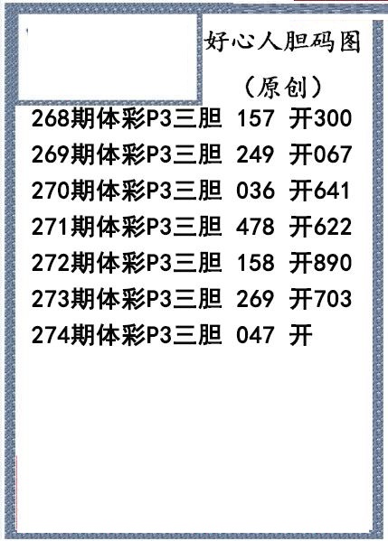 好心人送胆