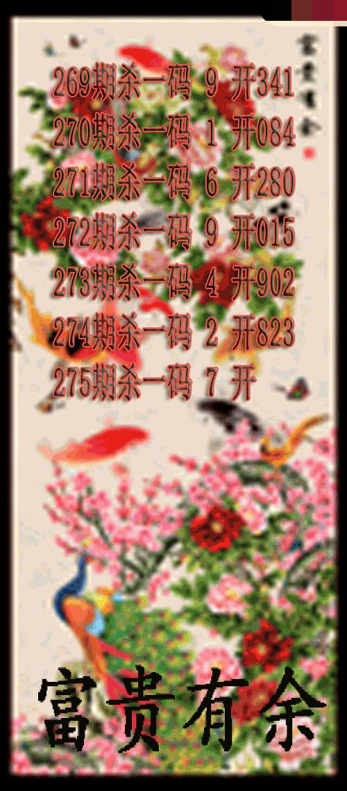 富贵有余杀码