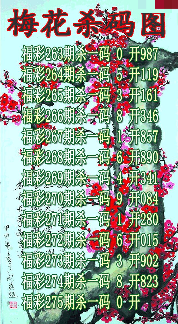 梅花杀码