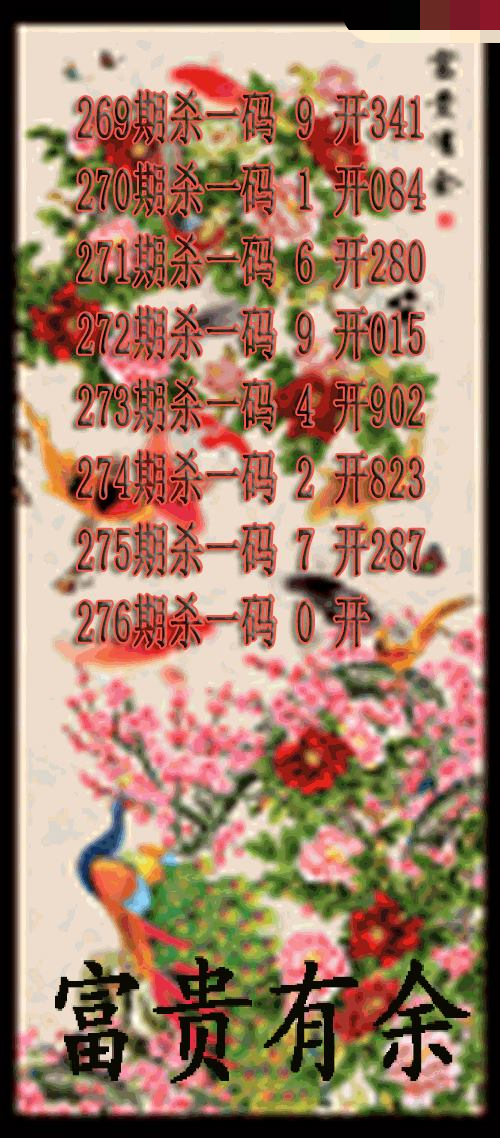 富贵有余杀码