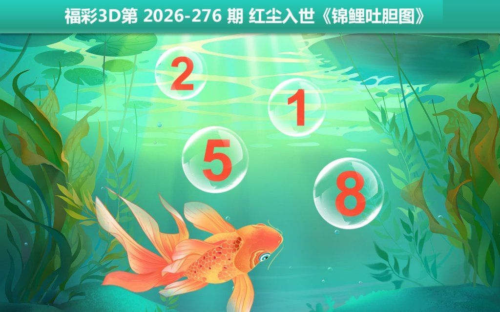 锦鲤吐胆图