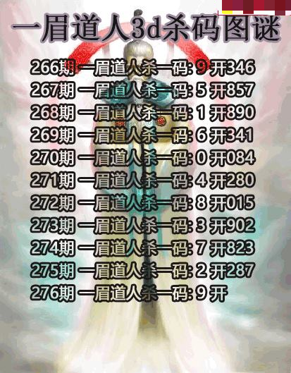 一眉道人杀码