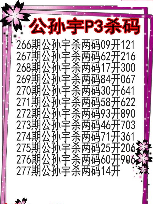公孙宇杀码图
