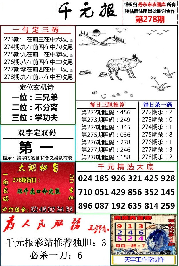 布衣千元报