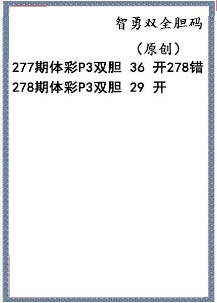 智勇双全双胆图